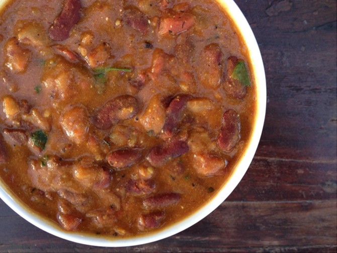 Meatless Monday – Kidney Bean Curry (Rajma)