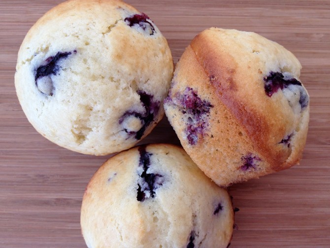 The Best Blueberry Muffins Ever!