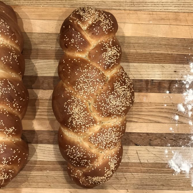 My Day with the Wolves & Challah Bread recipe